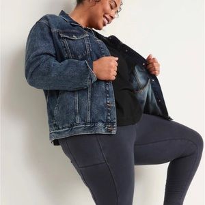 Old Navy High-Waisted Garment-Dyed Side-Pocket 7/8-Length Legging